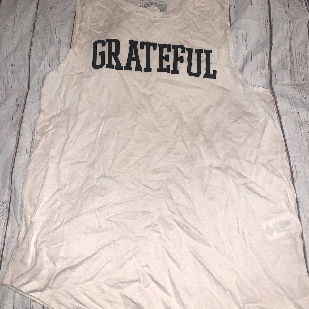 Spiritual Gangster “grateful” muscle tank S